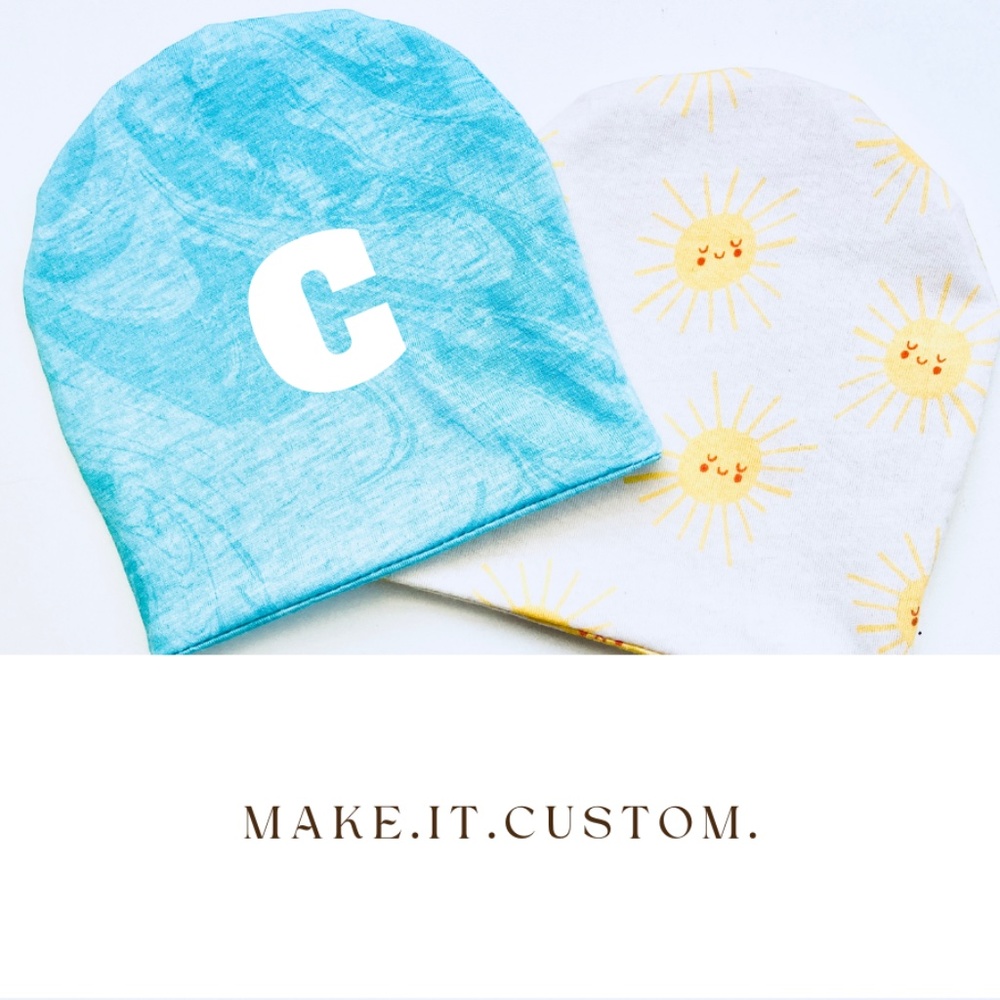 Personalized baby hat, custom baby hat, custom baby beanie, monogramed baby hat